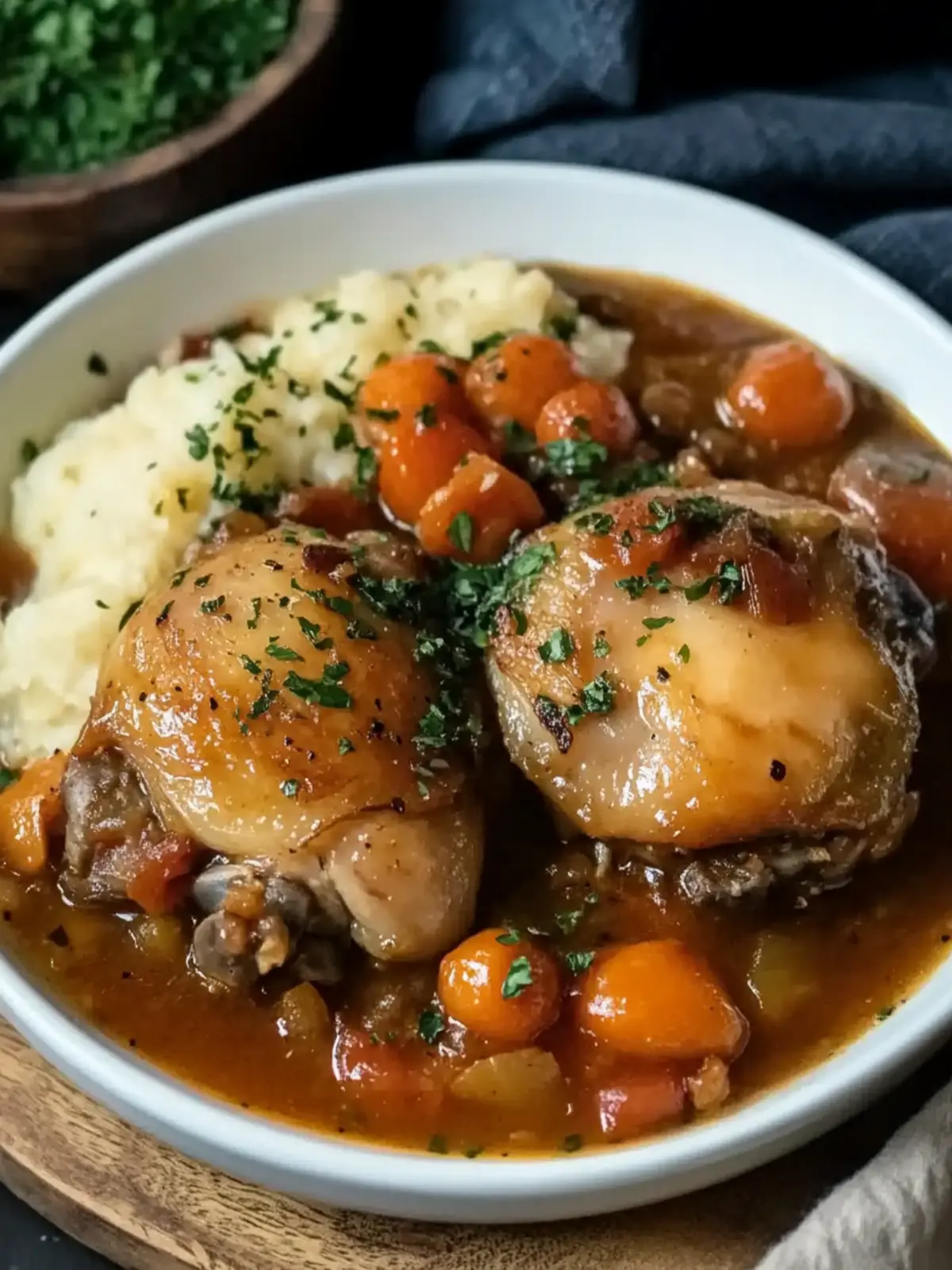 Melt-in-Your-Mouth Chicken Thigh Osso Bucco Delight 4 Chicken Thigh Osso Bucco