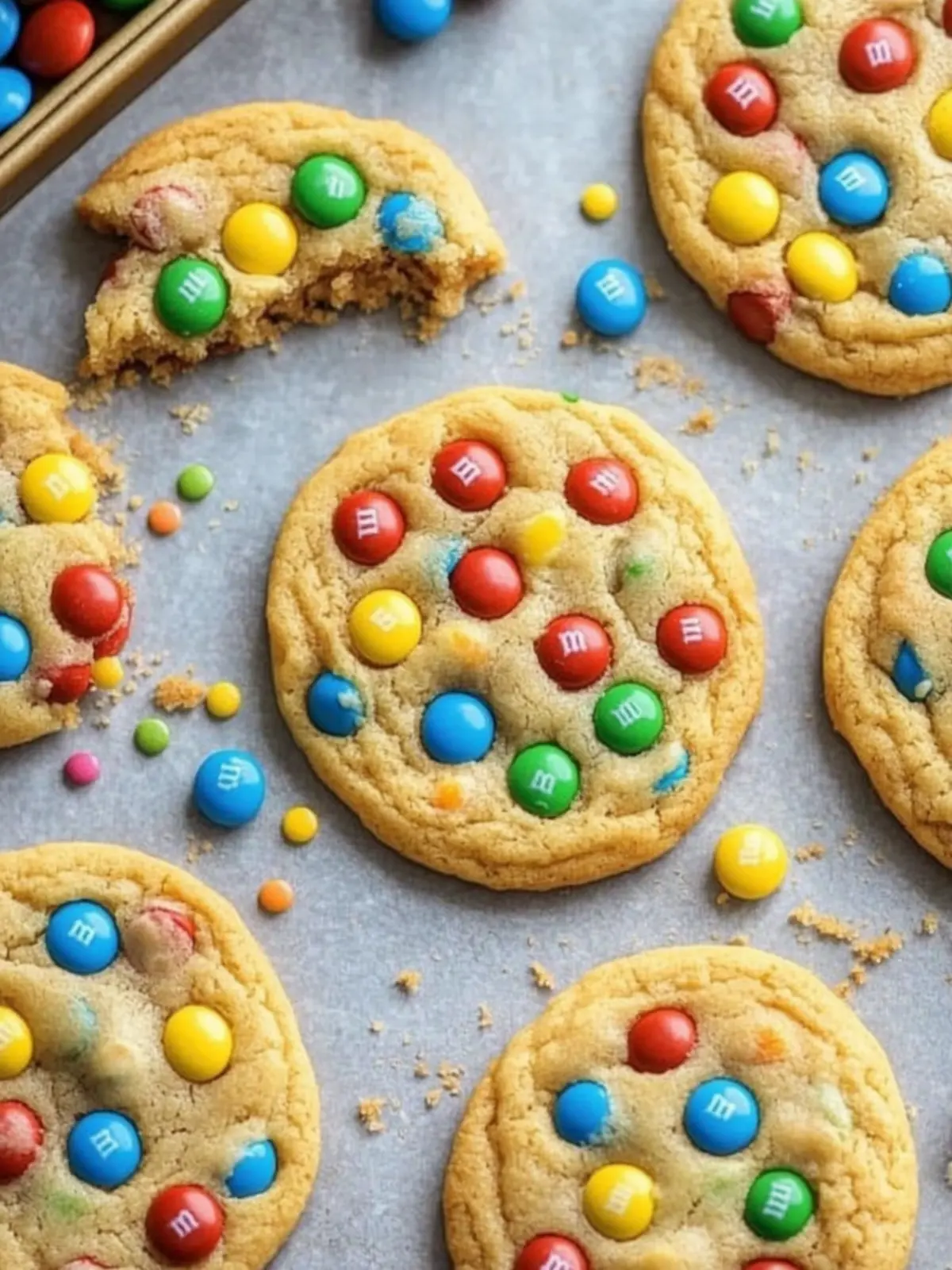 Ultimate M&M Cookies That Bring Joy to Every Bite 3 M&M Cookies