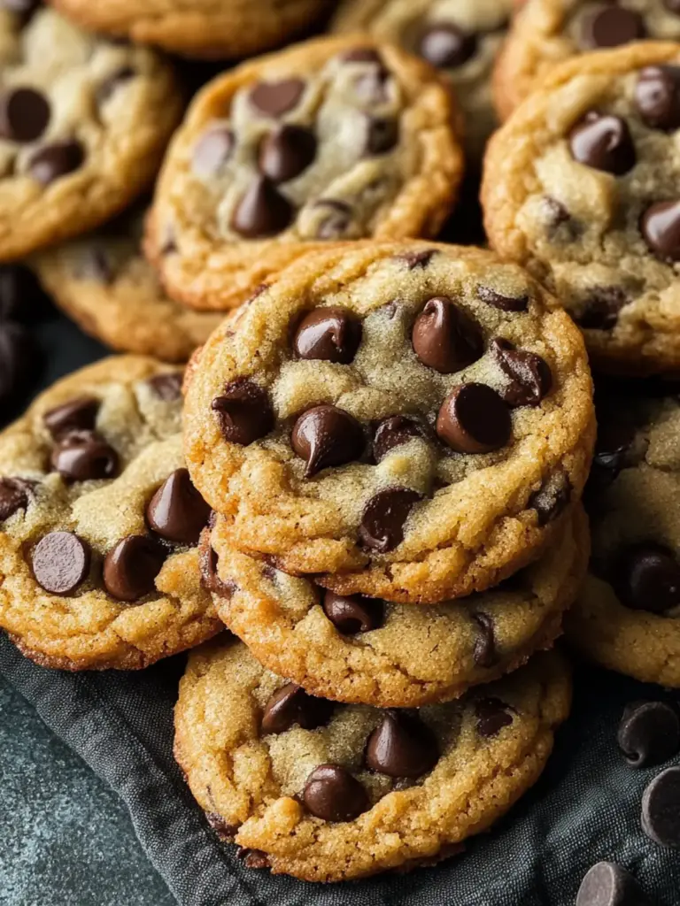 Eggless Chocolate Chip Cookies