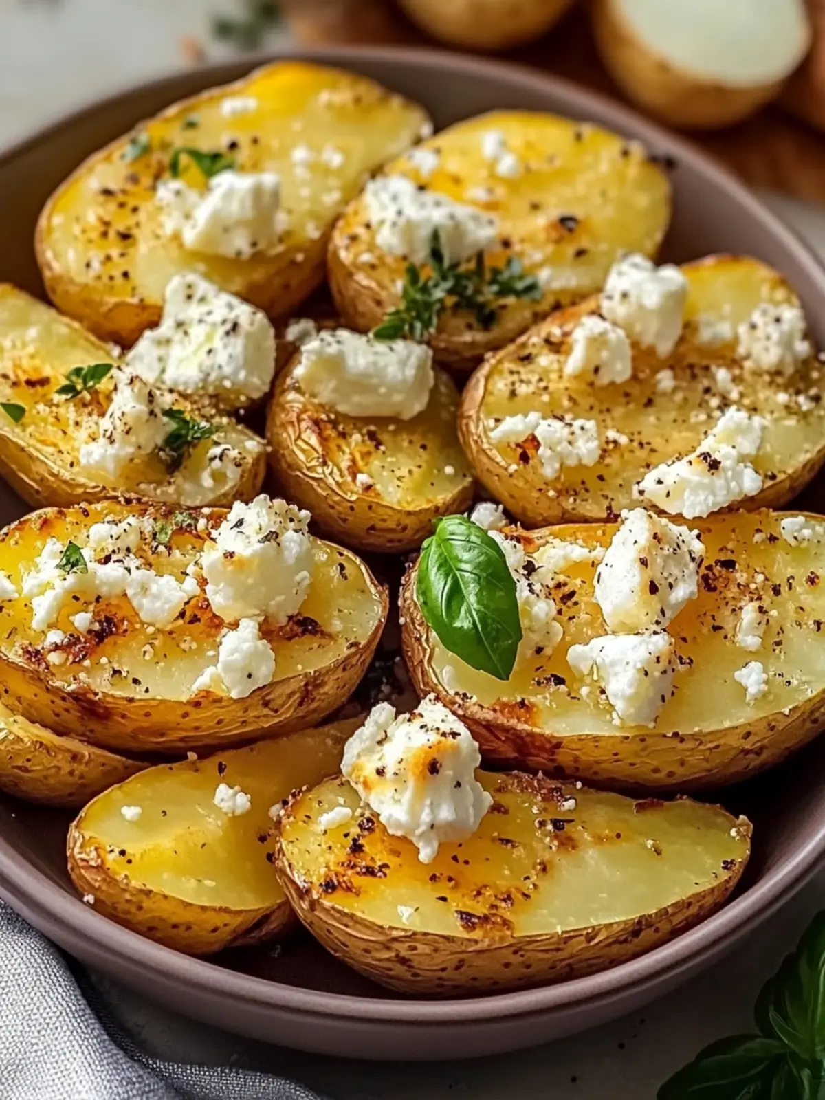 Delicious Baked Feta Potatoes for Easy Mediterranean Meals 2 Baked Feta Potatoes