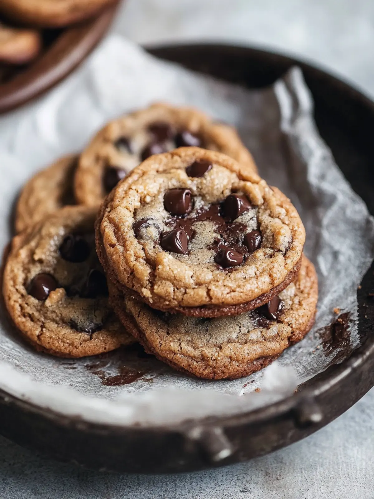 Heavenly Banana Bread Chocolate Chip Cookies in 30 Minutes 2 Banana Bread Chocolate Chip Cookies