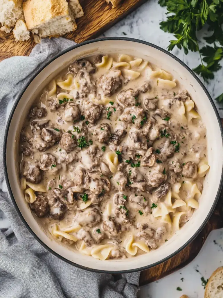 Hamburger Stroganoff