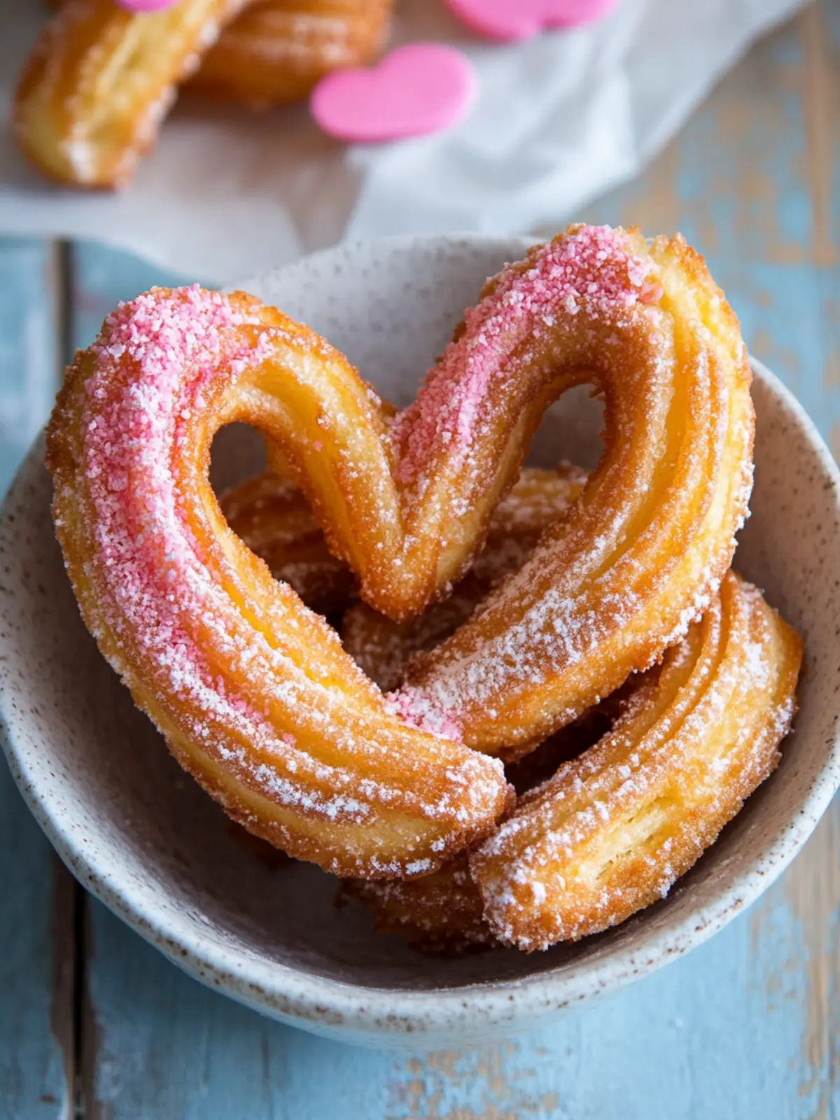 Heart Churros: Bring Sweet Love to Your Kitchen Today 3 HEART CHURROS