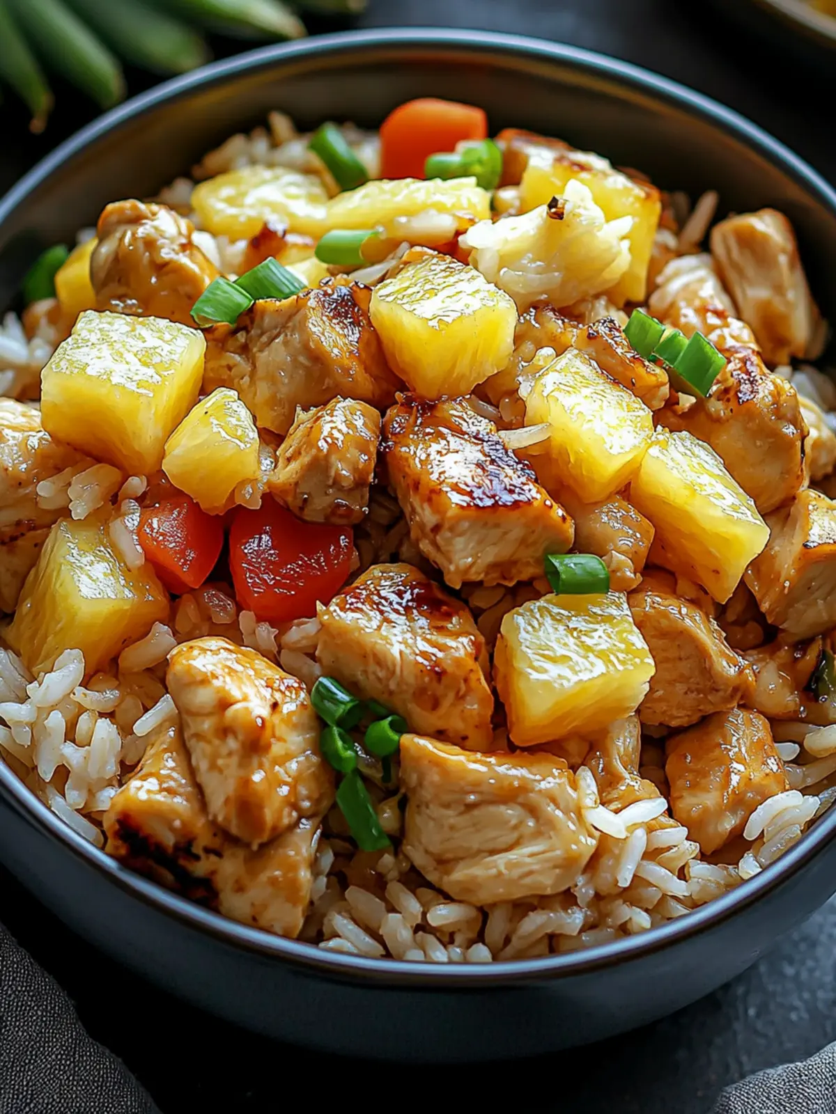 Pineapple Chicken and Rice: Tropical Comfort in Every Bite 3 Pineapple Chicken and Rice