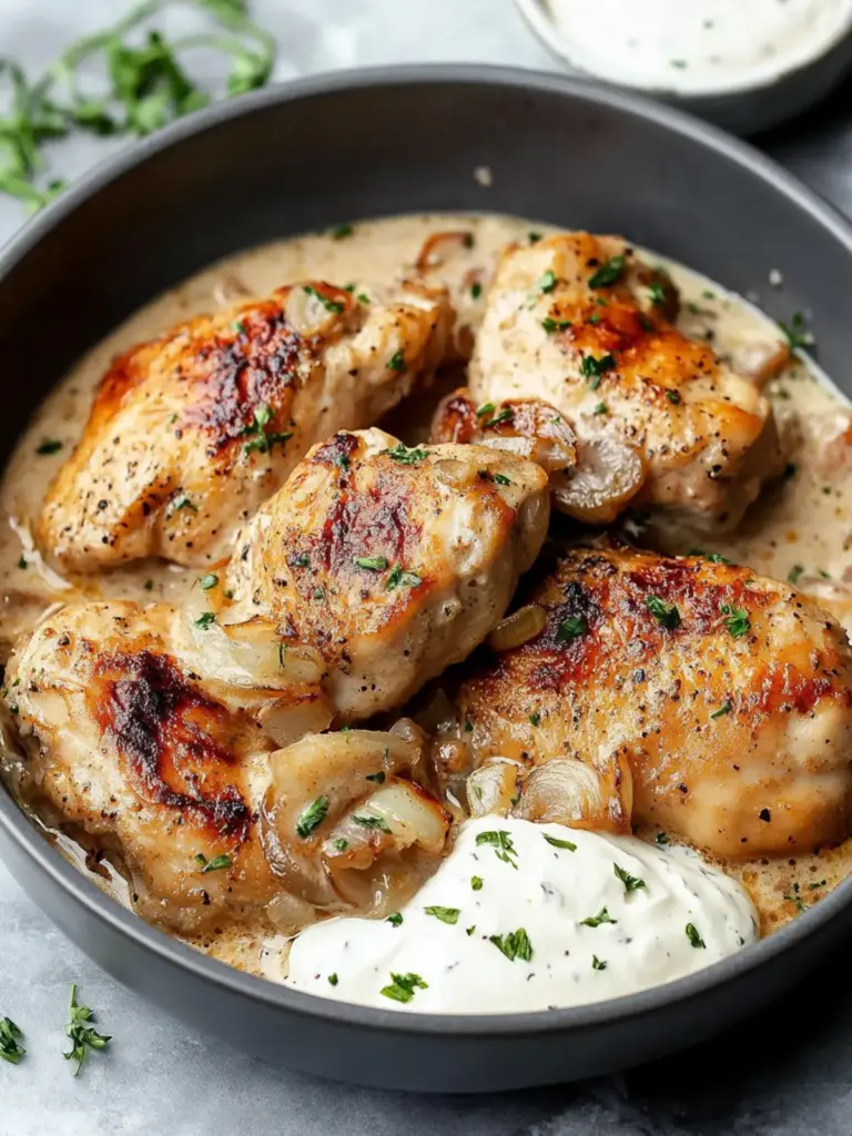 Sour Cream and Onion Chicken