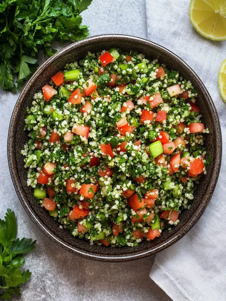 Lebanese Tabbouleh Salad