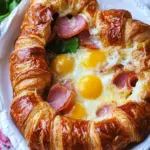 Ham and Cheese Croissant Breakfast Casserole for Cozy Mornings 8 Ham and Cheese Croissant Breakfast