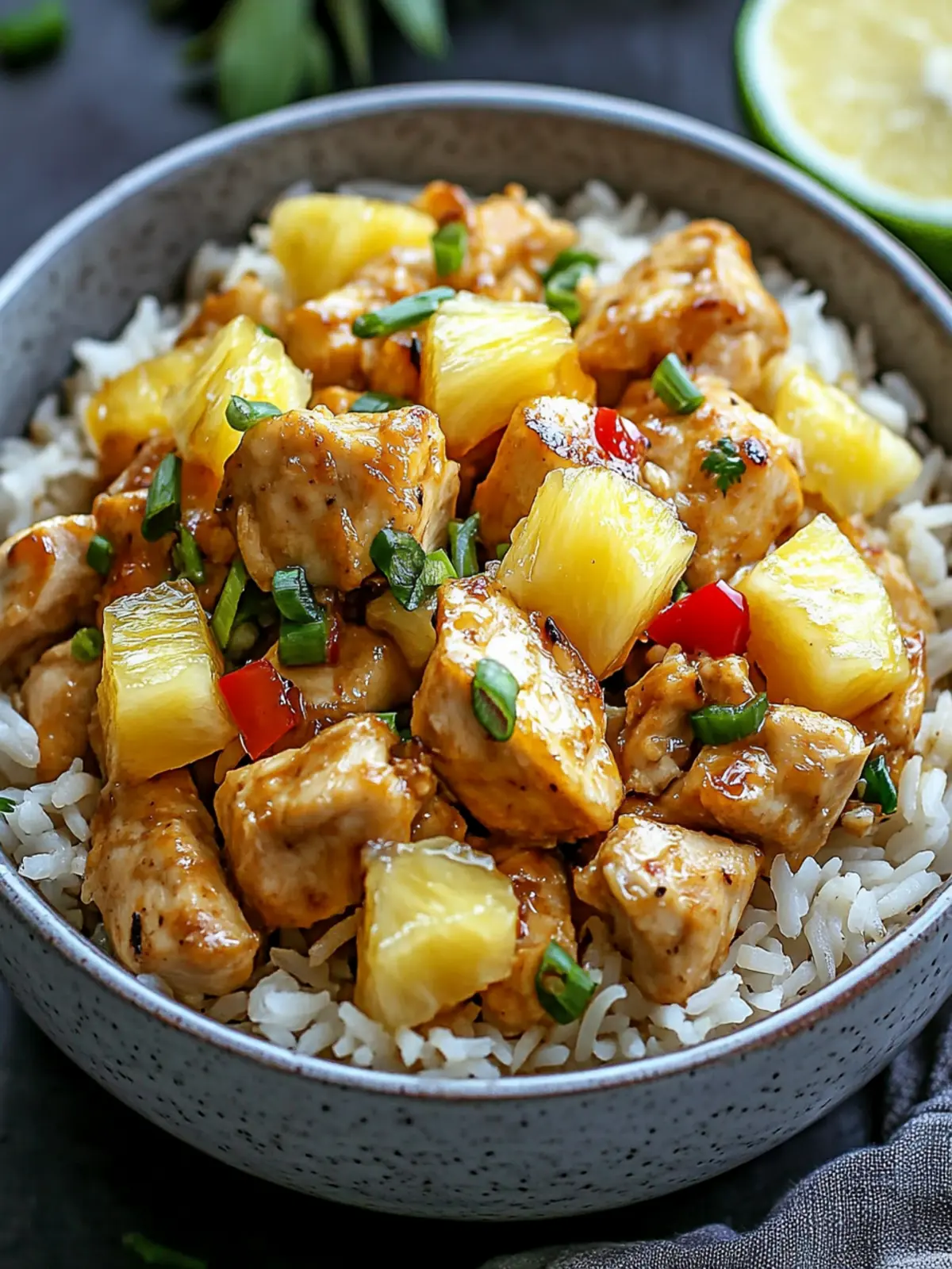 Pineapple Chicken and Rice