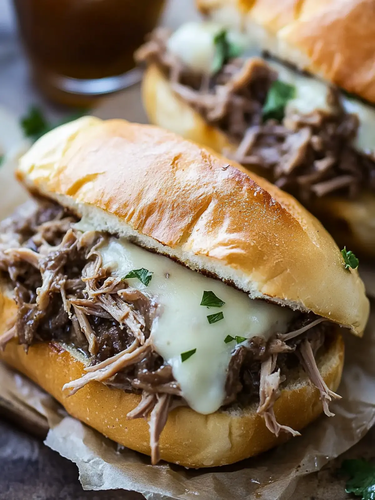 Crockpot French Dip Sandwiches: Savory Comfort in Every Bite 3 Crockpot French Dip Sandwiches