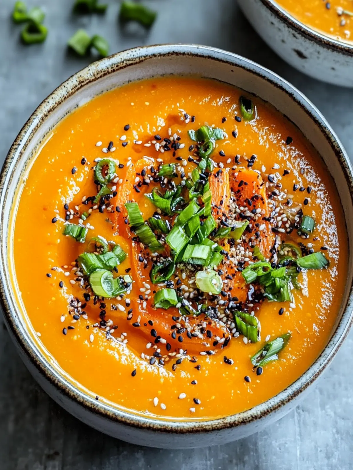 Cozy Up with Spicy Miso Carrot Soup for a Quick Vegan Fix 2 Spicy Miso Carrot Soup