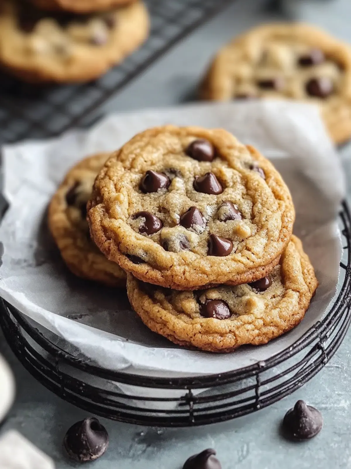 Chewy Banana Chocolate Chip Cookies That You’ll Crave Daily 4 Chewy Banana Chocolate Chip Cookies