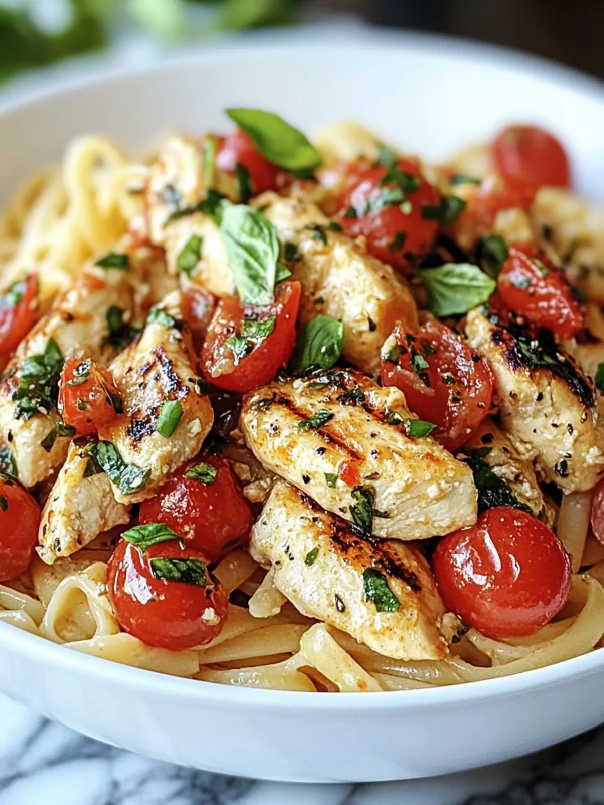 Bruschetta Chicken Pasta: A Quick, Flavor-Packed Delight 4 Bruschetta Chicken Pasta