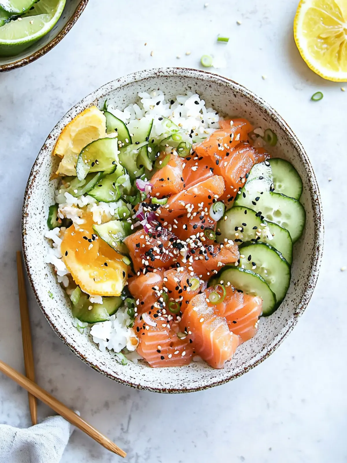 Miso Soy Salmon Sashimi Bowl: Fresh Flavor in 15 Minutes 4 Miso Soy Salmon Sashimi Bowl
