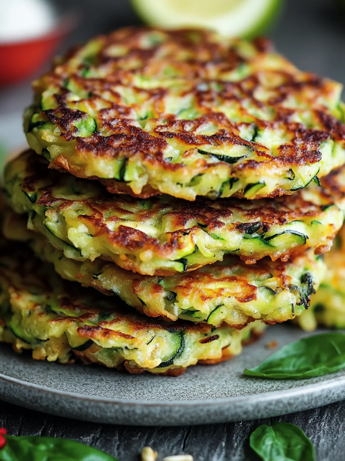 Delicious Zucchini Fritters That Will Brighten Your Table 2 Zucchini Fritters