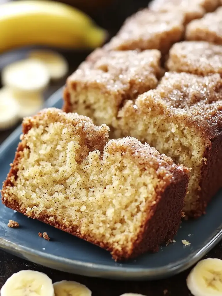 Snickerdoodle Banana Bread
