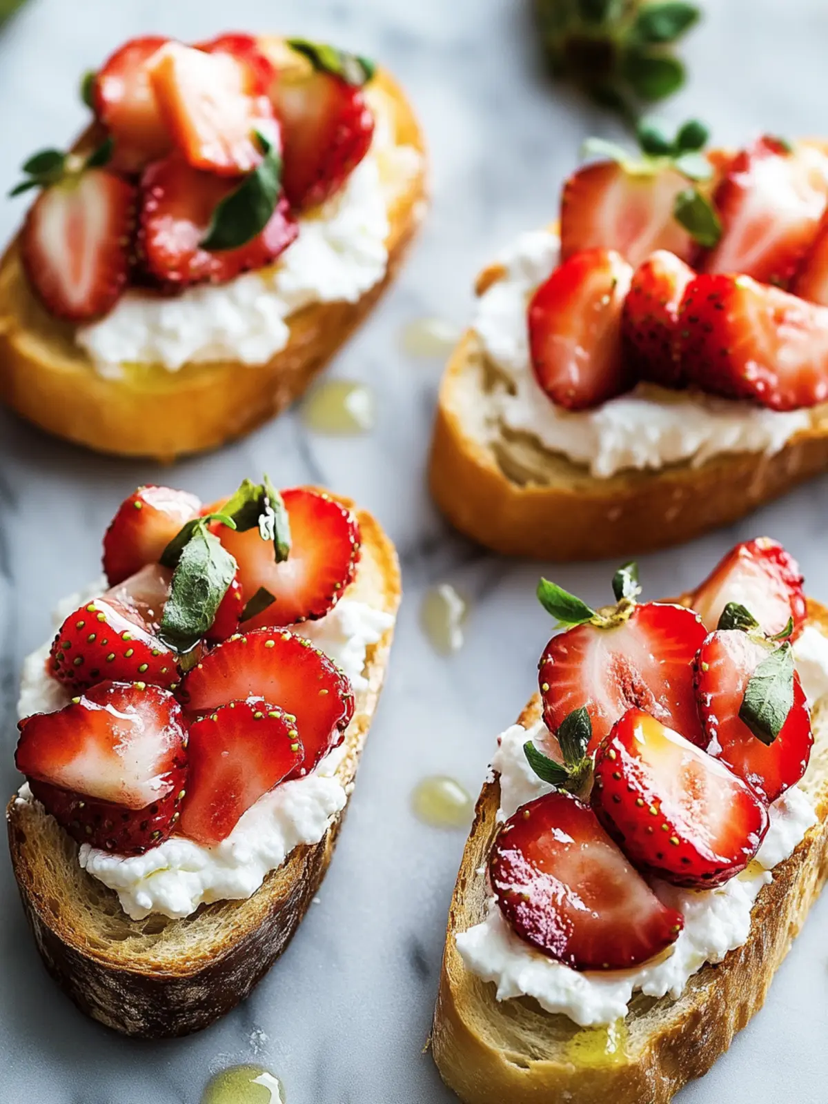 Delicious Strawberry Goat Cheese Crostini for Every Occasion 2 Strawberry Goat Cheese Crostini
