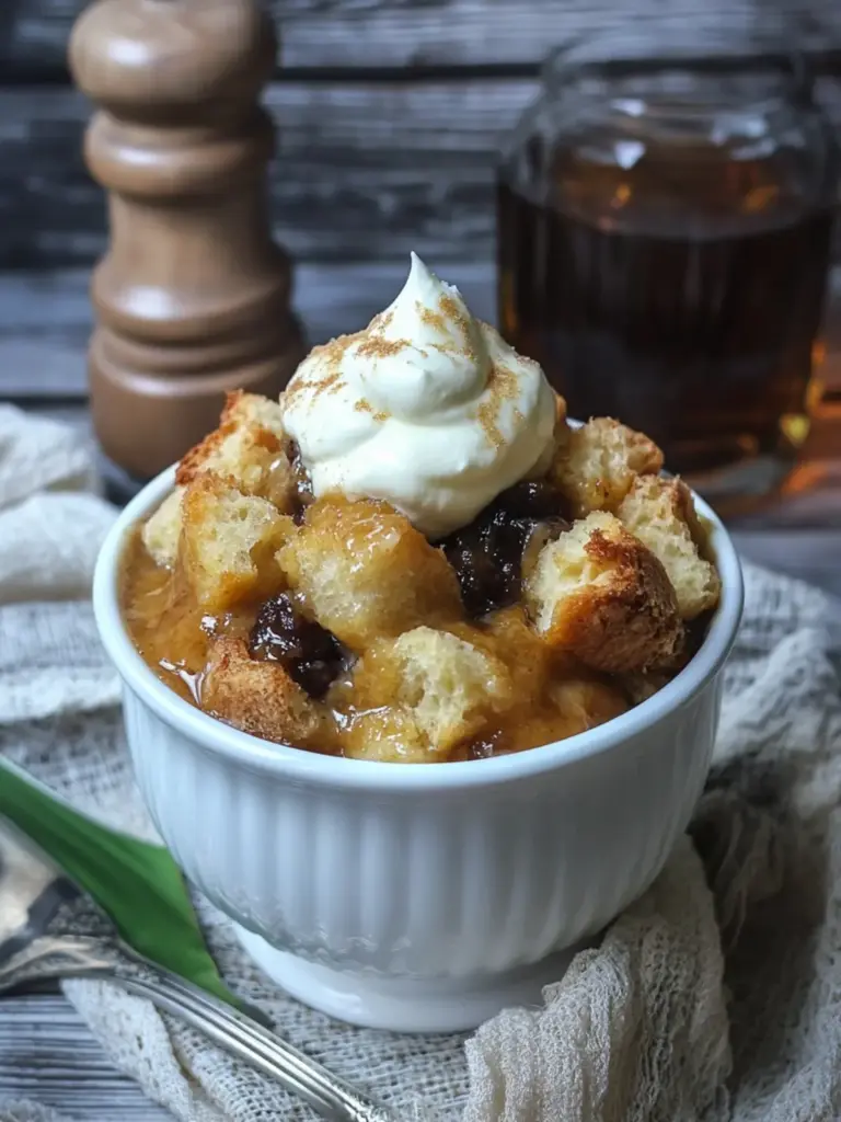 Irish Whiskey Bread Pudding