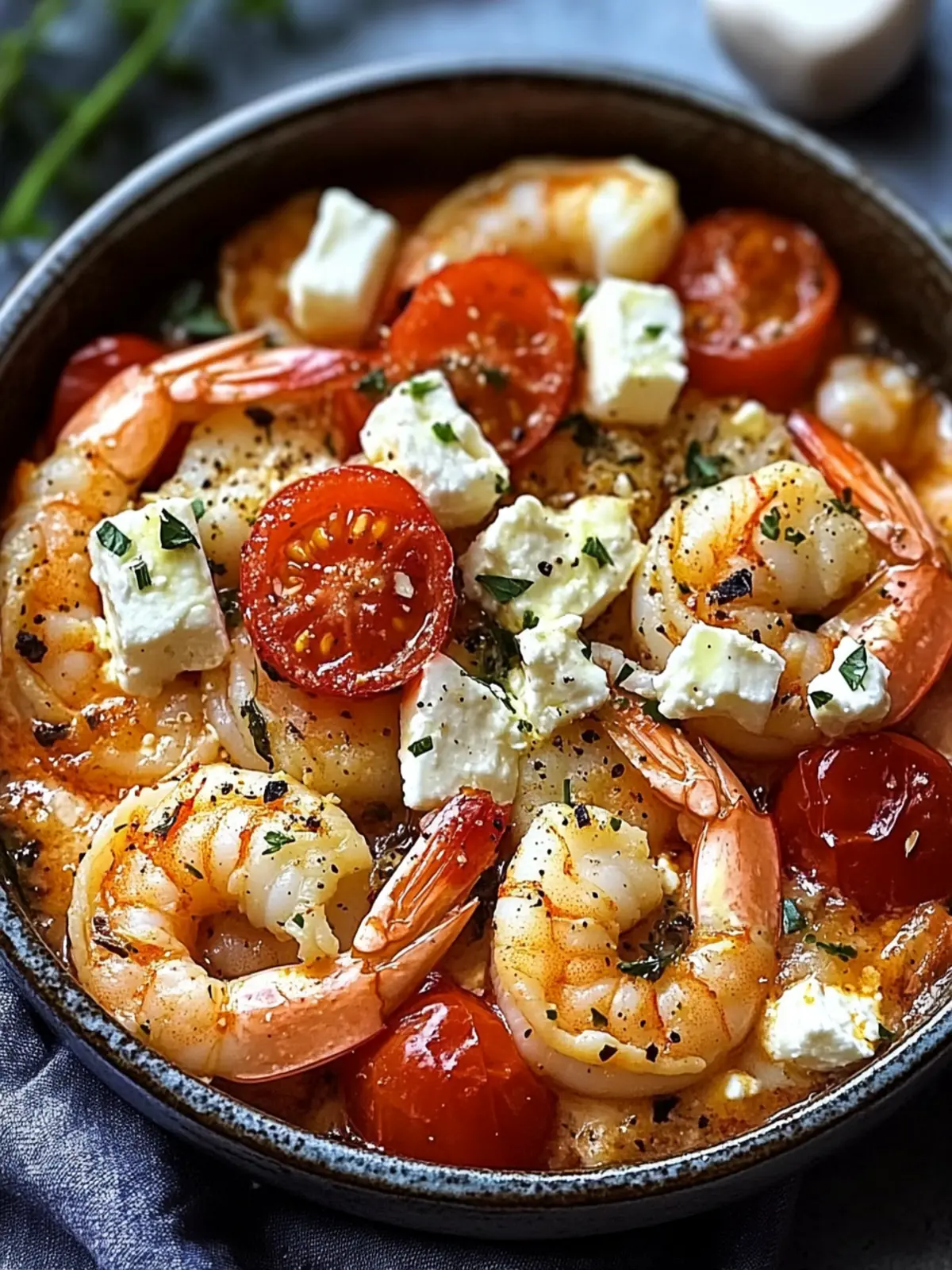 Mediterranean Shrimp & Feta: Quick, Zesty, and Irresistibly Delicious 4 Mediterranean Shrimp & Feta