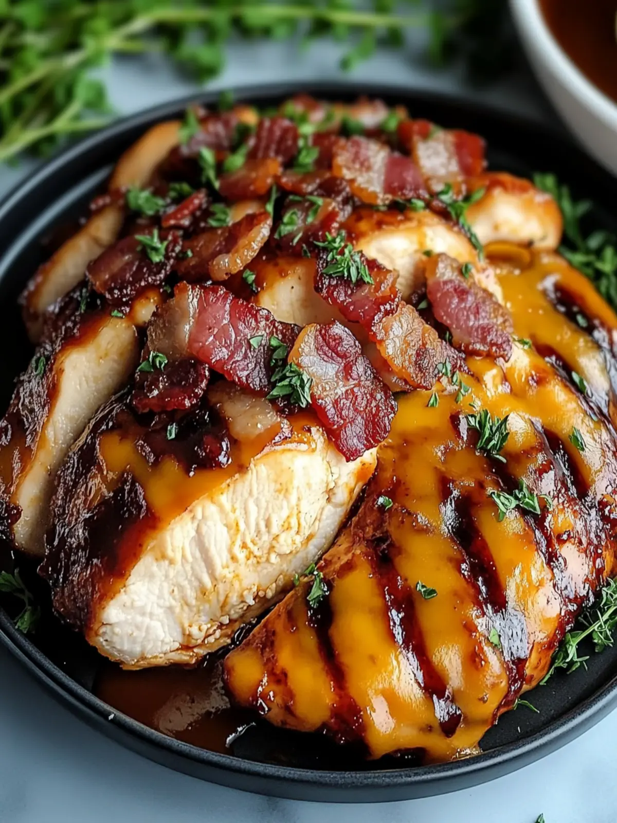 Savor Cowboy BBQ Bacon Cheddar Chicken for Ultimate Flavor 2 Cowboy BBQ Bacon Cheddar Chicken