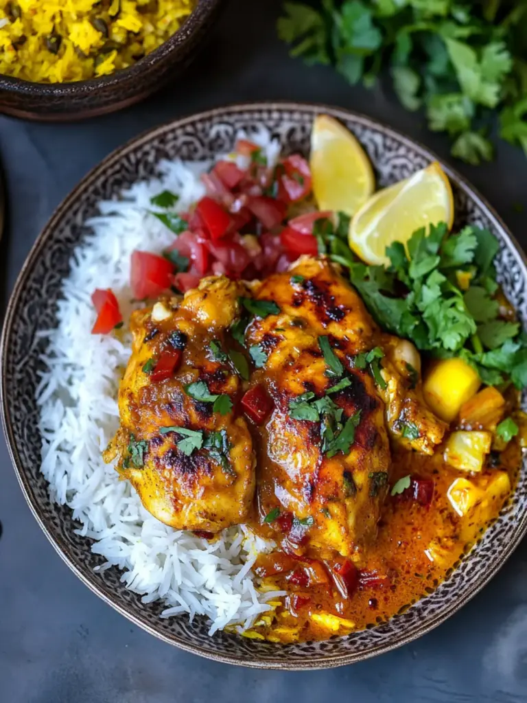 Persian Saffron Chicken