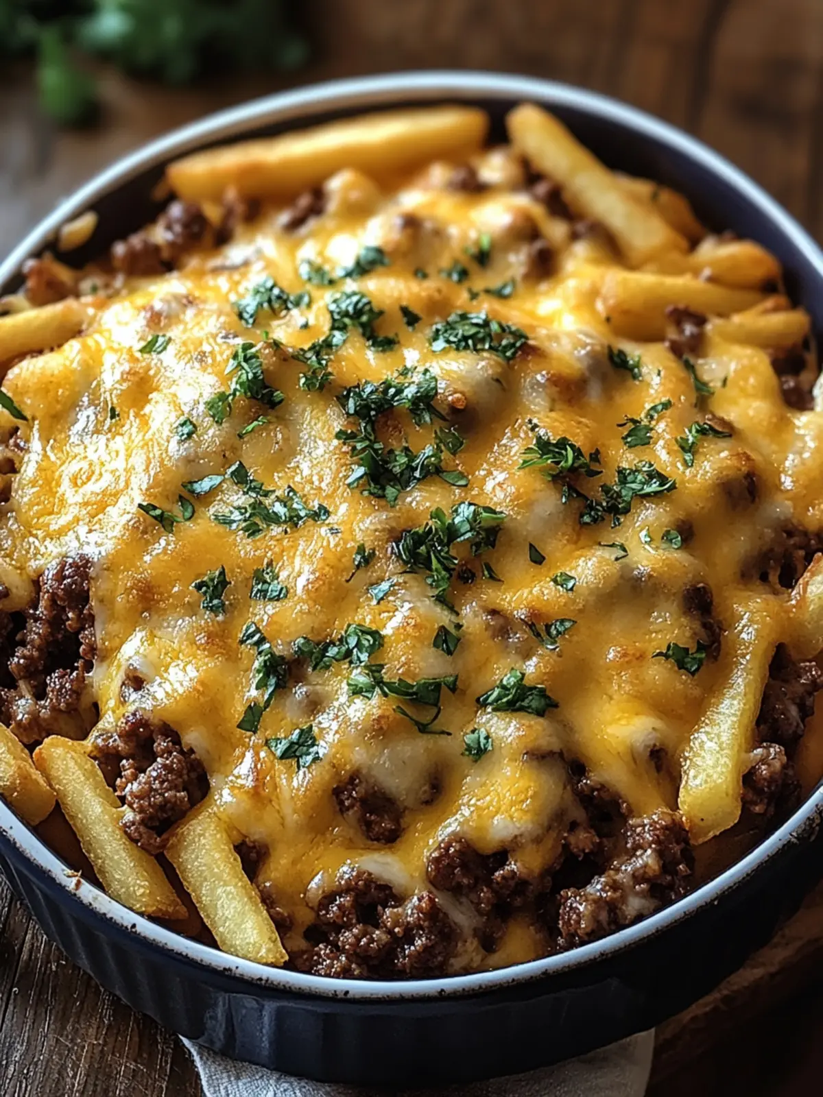 Cheeseburger French Fry Casserole: Comfort Food Heaven 4 Cheeseburger French Fry Casserole