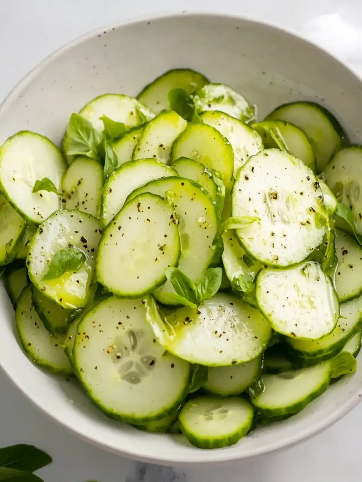 Refreshing Cucumber Vinegar Salad for Perfect Summer Days 4 Cucumber Vinegar Salad