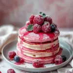 Delicious Pink Velvet Pancakes to Brighten Your Morning 9 Pink Velvet Pancakes