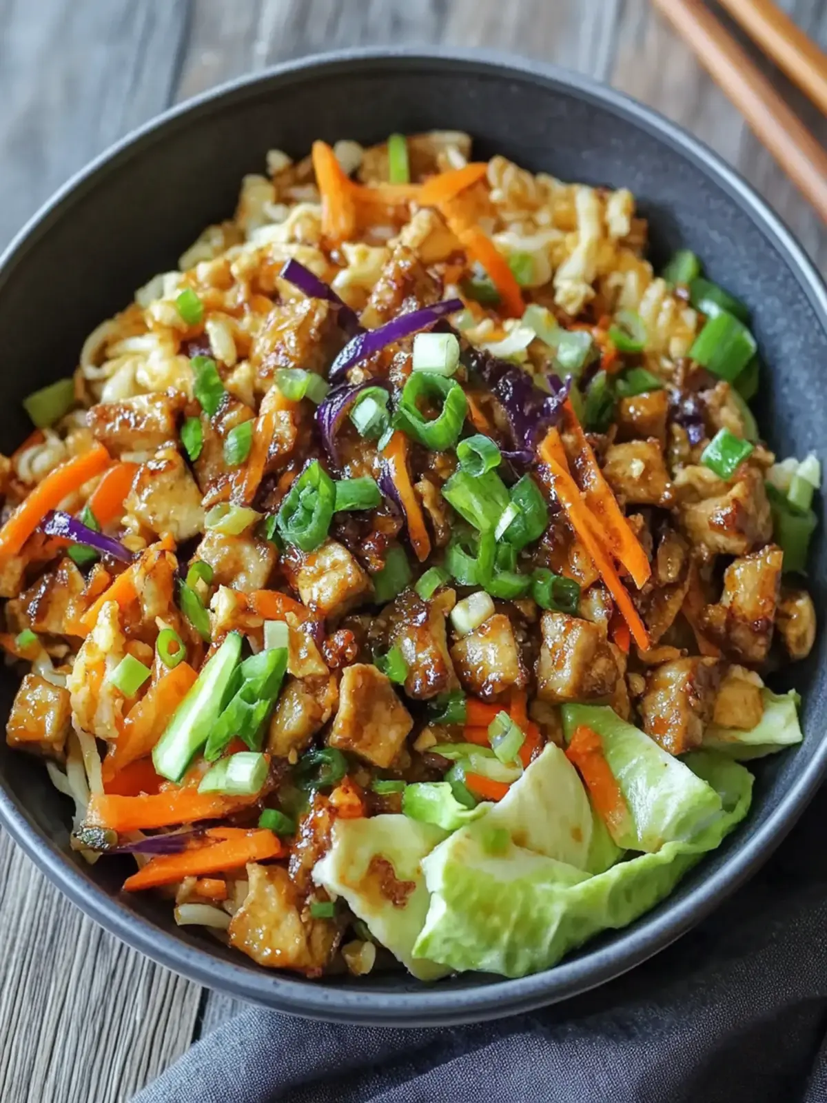 Egg Roll in a Bowl: Quick, Low-Carb Joy for Busy Nights 3 Egg Roll in a Bowl