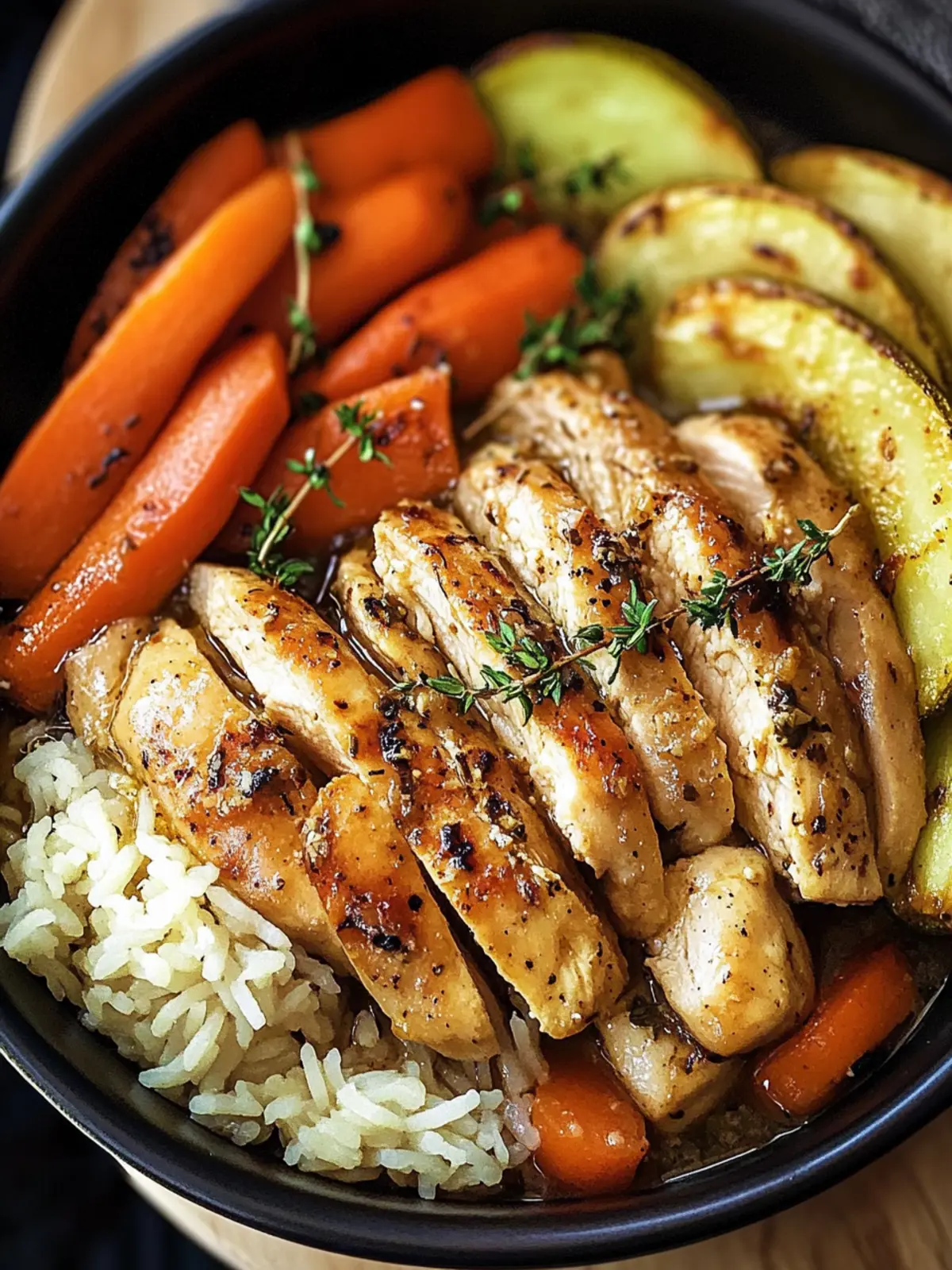 Garlic Butter Chicken and Veggies