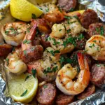 Flavorful Shrimp and Sausage Foil Packs for Easy Weeknight Dinners 6 Shrimp and Sausage Foil Packs