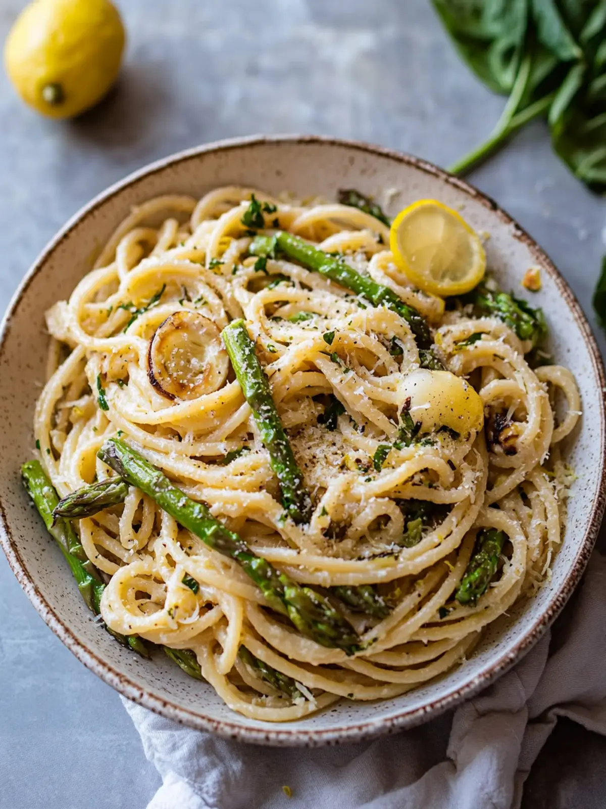 Lemon Asparagus Pasta: A Fresh Twist on Comfort Food 3 Lemon Asparagus Pasta