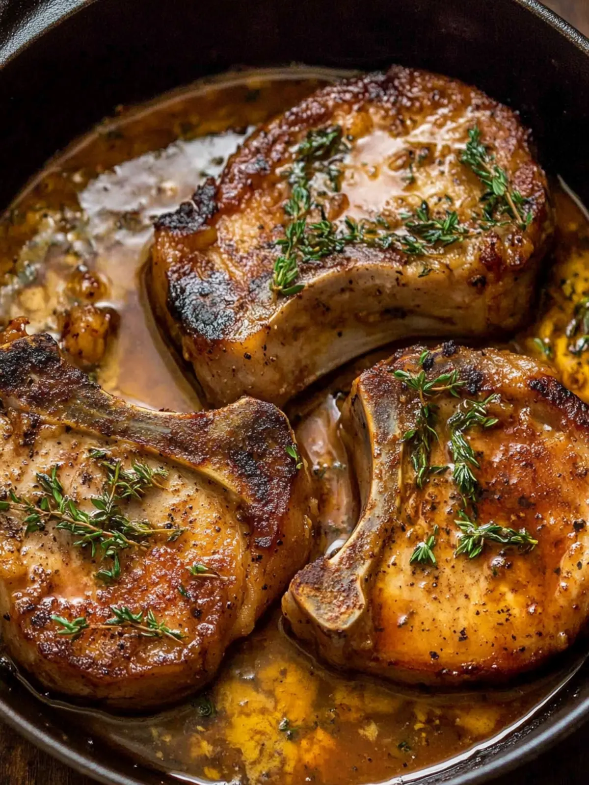Skillet Pork Chops with Irresistible Pan Gravy Delight 2 Skillet Pork Chops