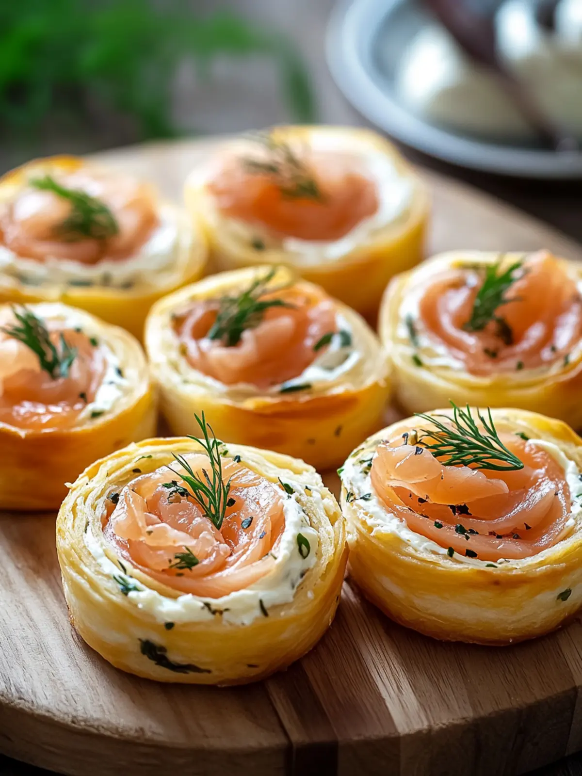 Delicious Smoked Salmon and Cream Cheese Pinwheels Recipe 5 Smoked Salmon and Cream Cheese Pinwheels