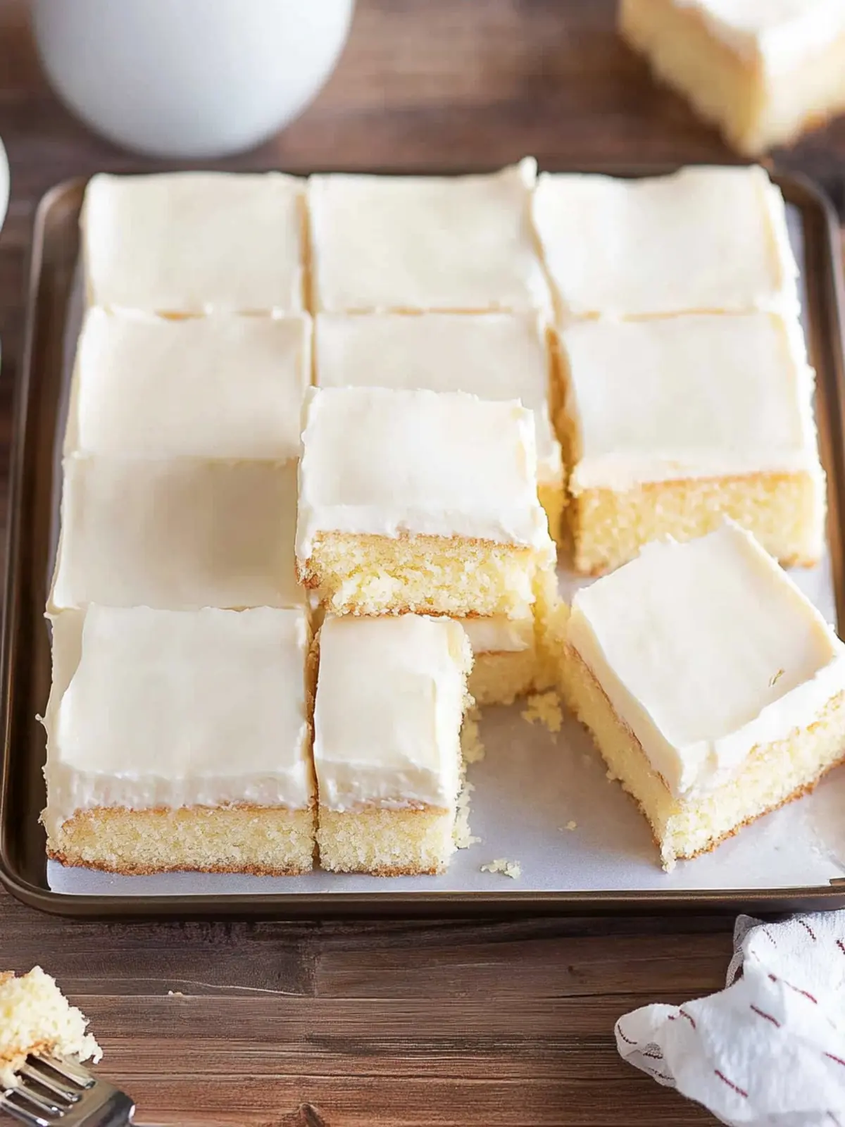 Delicious White Texas Sheet Cake with Irresistible Icing 2 White Texas Sheet Cake