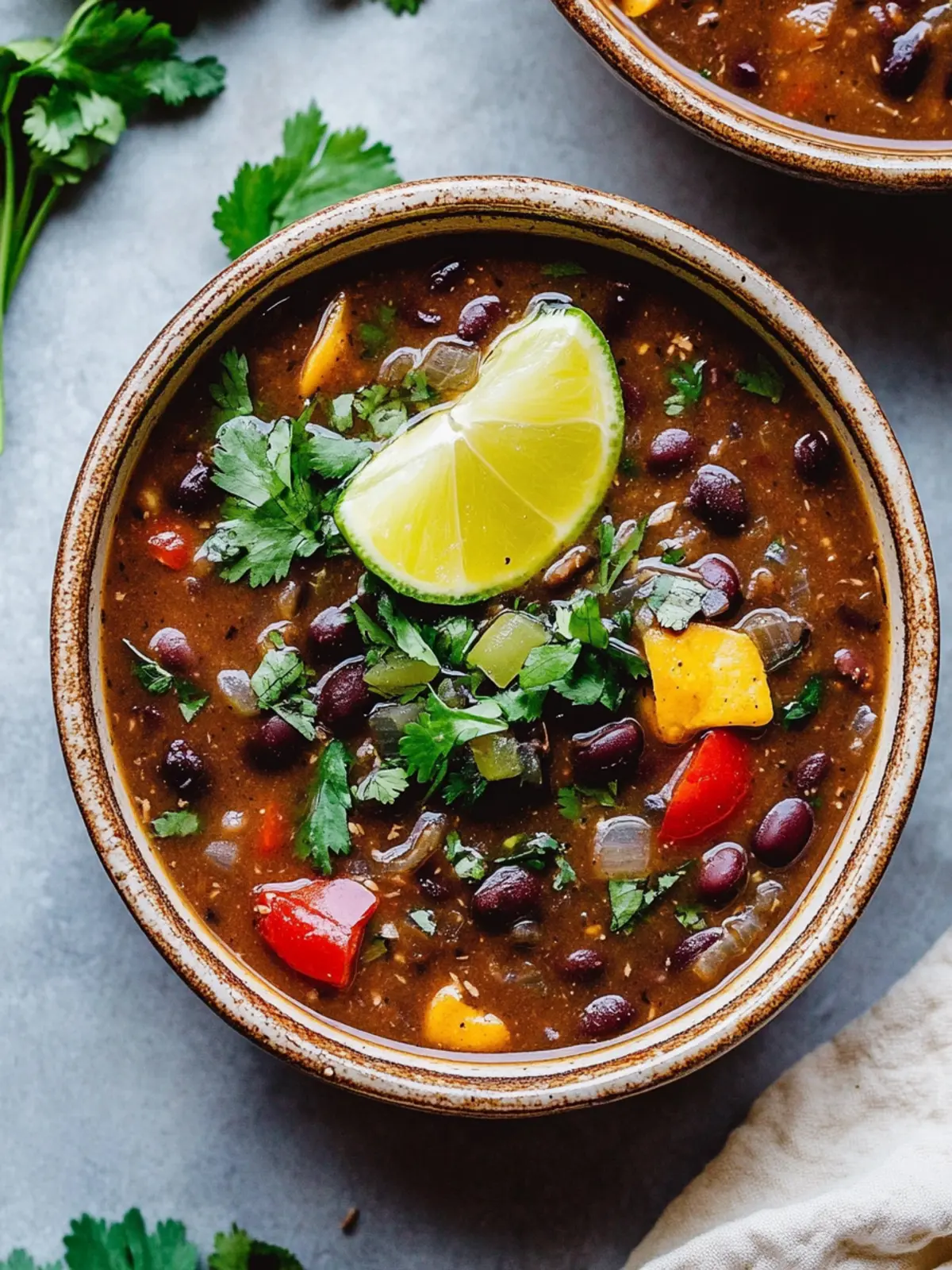 Easy Black Bean Soup: A Cozy, Flavor-Packed Delight 3 Easy Black Bean Soup