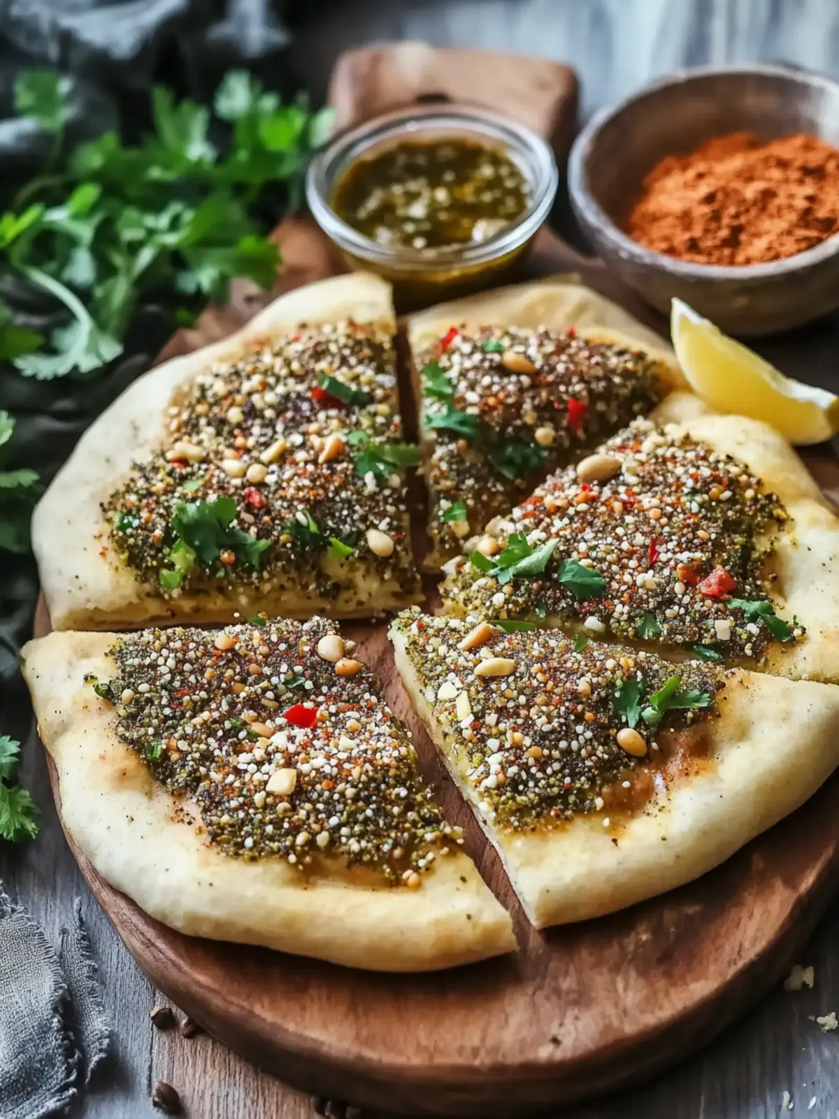 Zaatar Manakeesh: Easy Homemade Flatbread You'll Love 5 Zaatar Manakeesh