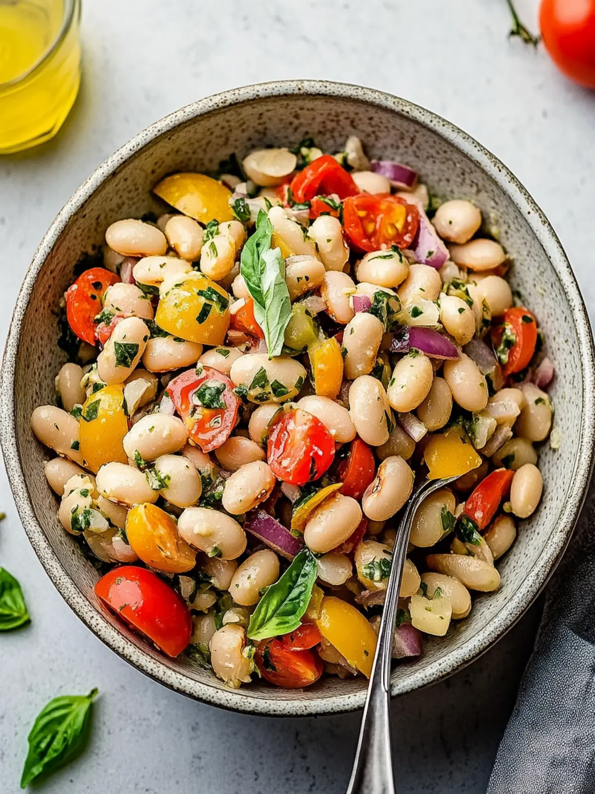 Zesty Italian White Bean Salad Ready in Just 20 Minutes 5 Italian White Bean Salad