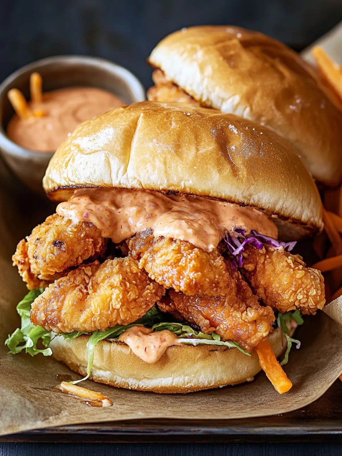 Savory Bang Bang Chicken Sandwiches for Ultimate Comfort Food 5 Bang Bang Chicken Sandwich