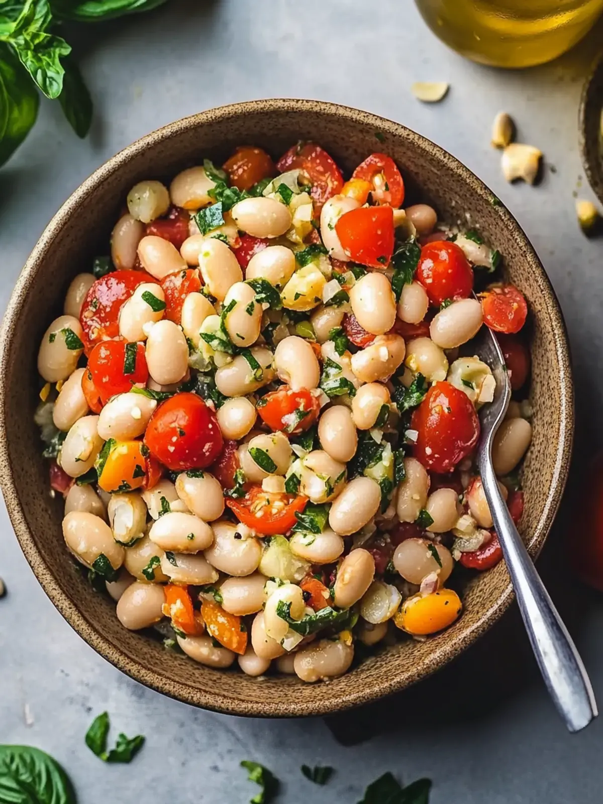Zesty Italian White Bean Salad Ready in Just 20 Minutes 2 Italian White Bean Salad