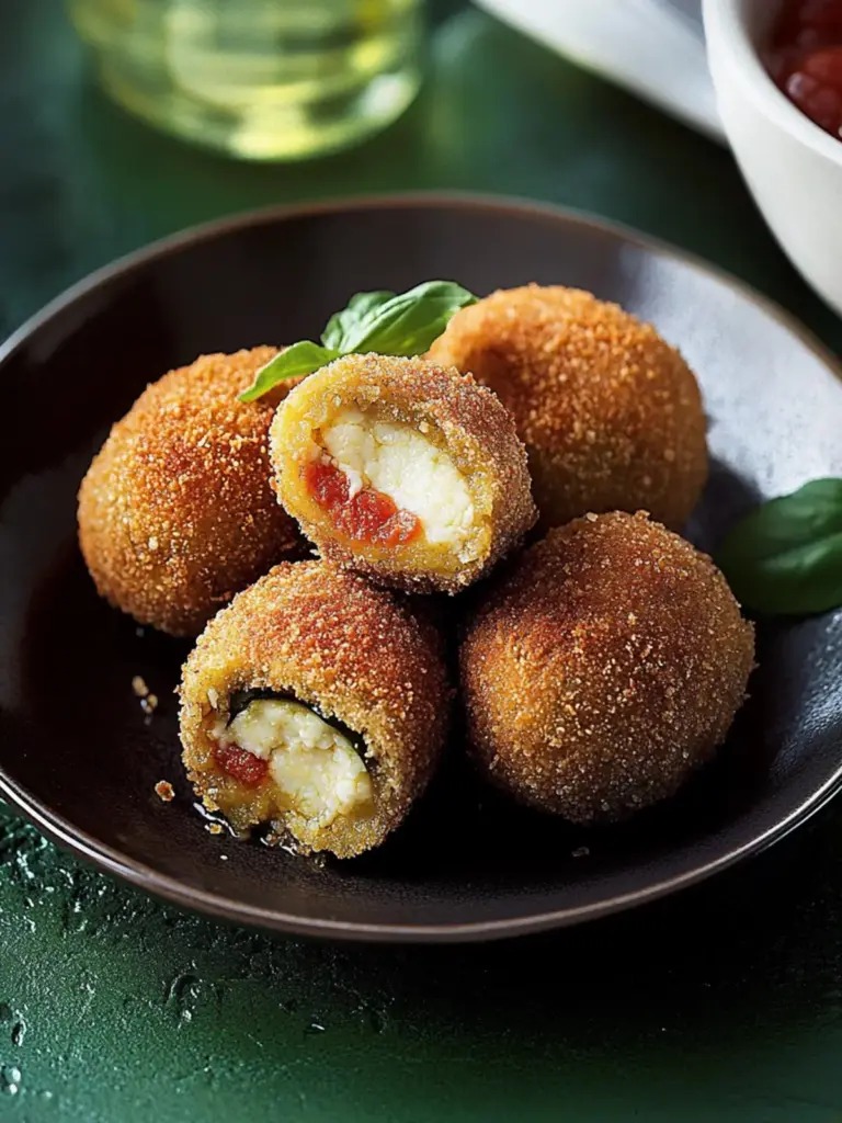 Eggplant and Scamorza Croquettes
