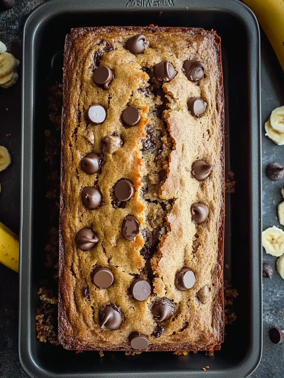 Peanut Butter Chocolate Chip Banana Bread for Ultimate Comfort 2 Peanut Butter Chocolate Chip Banana Bread