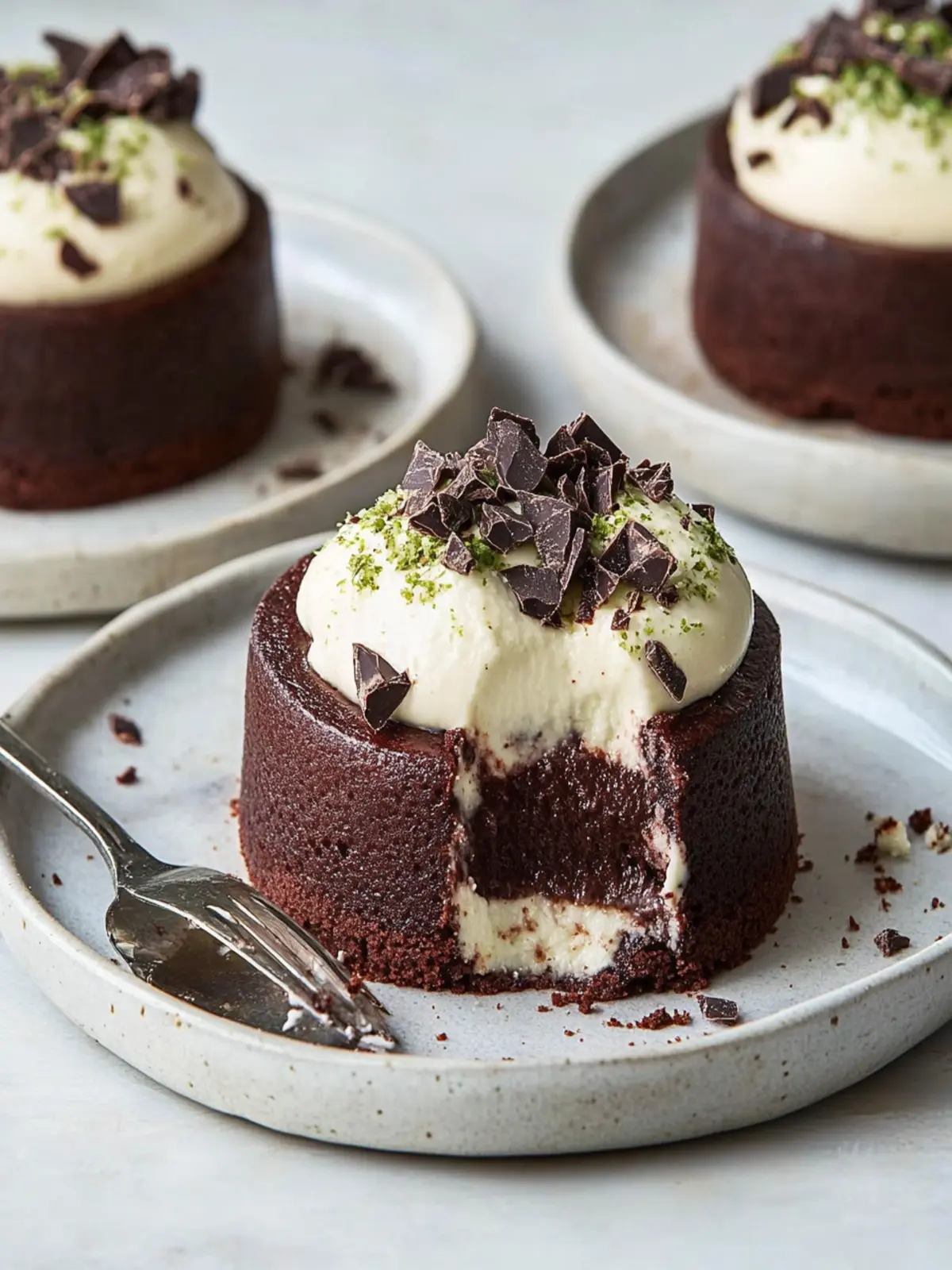 Indulge in Fudgy Tahini Chocolate Cakes for Divine Bliss 3 Tahini Chocolate Cakes