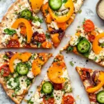 Craft Delicious Vegan Matzah Pizza with Tasty Toppings 7 Vegan Matzah Pizza