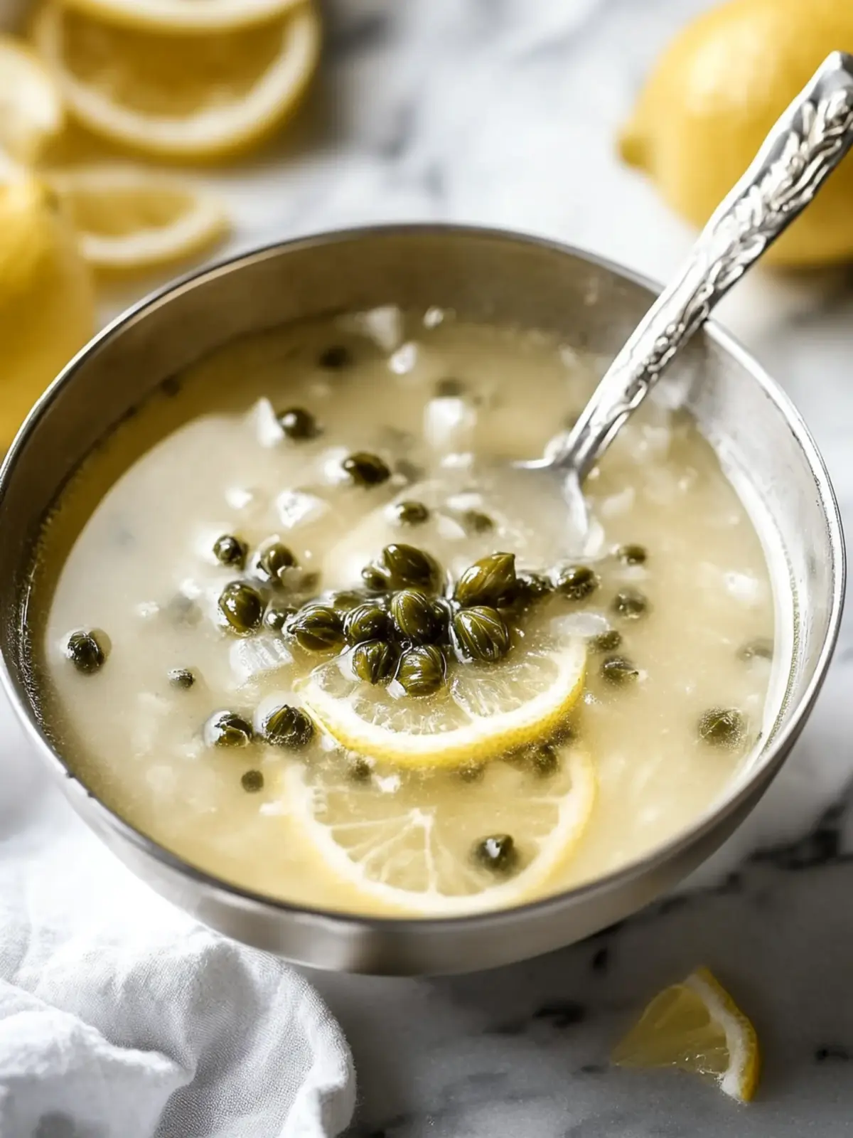 Savory White Wine Lemon Caper Sauce in Just 10 Minutes 4 White Wine Lemon Caper Sauce