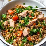 Delicious Wheat Berry Salad with Tuna for Easy Meal Prep 7 Wheat Berry Salad with Tuna