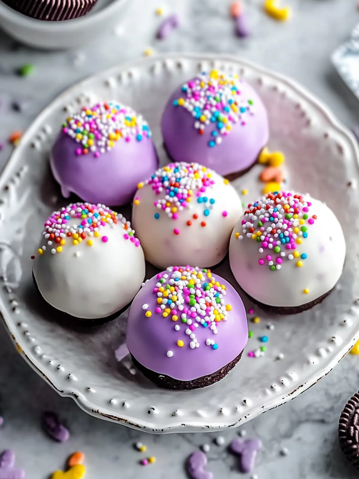 Mardi Gras Magic: Easy King Cake Oreo Balls You’ll Love 4 King Cake Oreo Balls