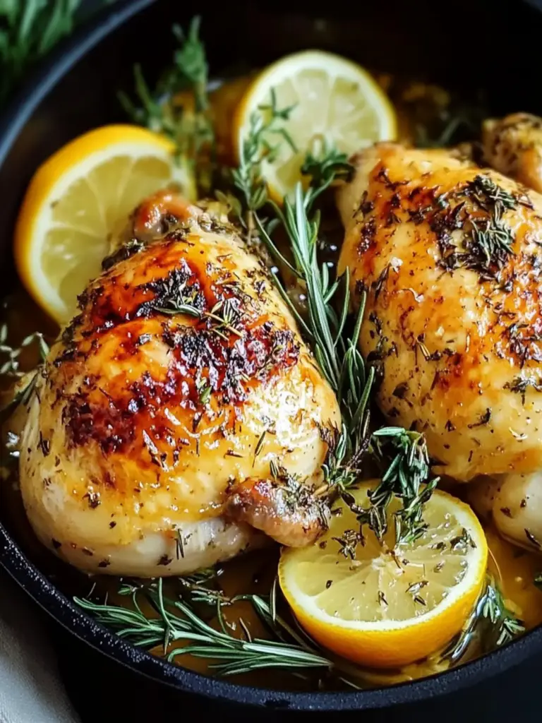 Easter Herb-Roasted Lemon Chicken