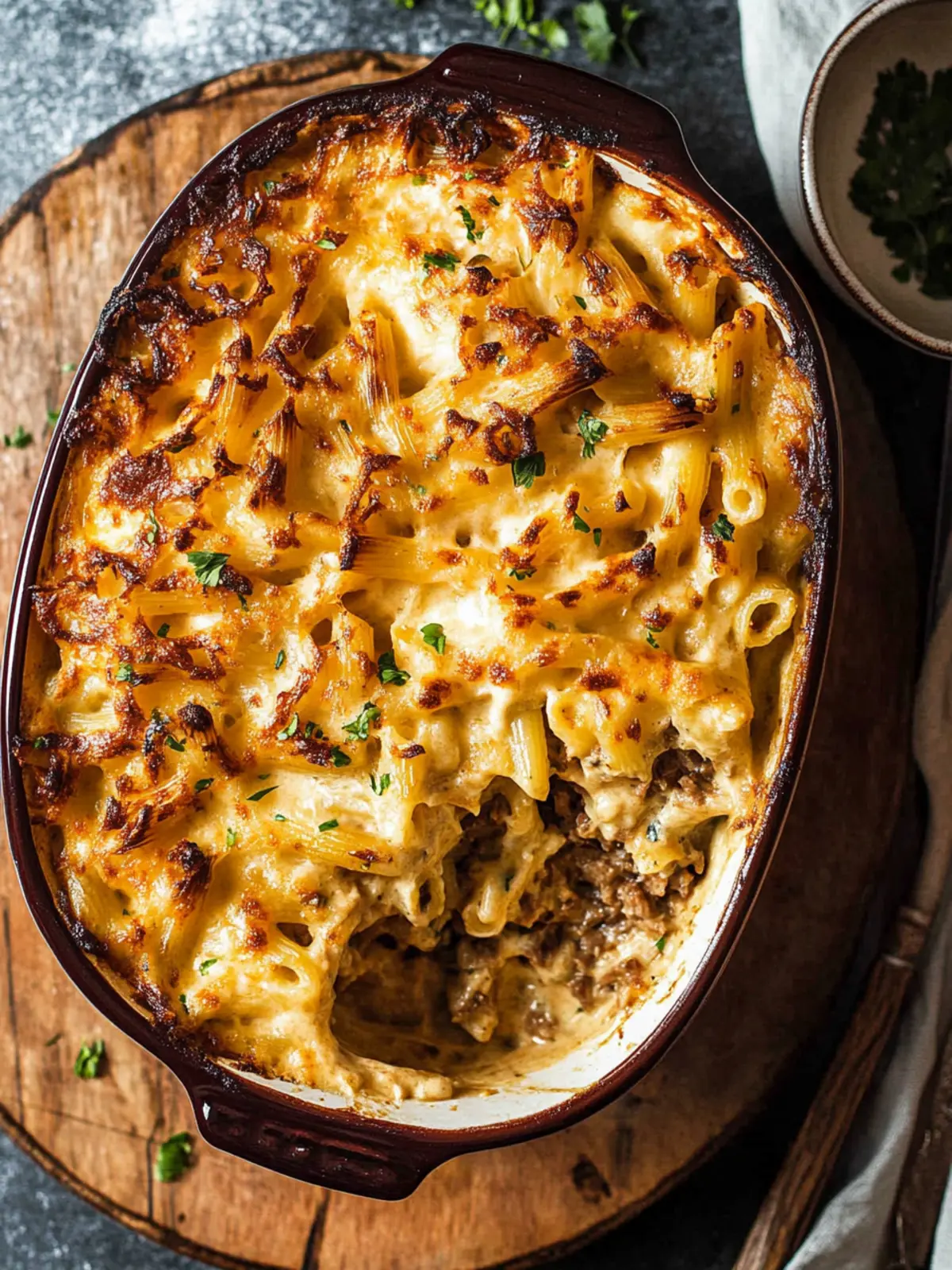 Egyptian Lamb Macaroni Béchamel