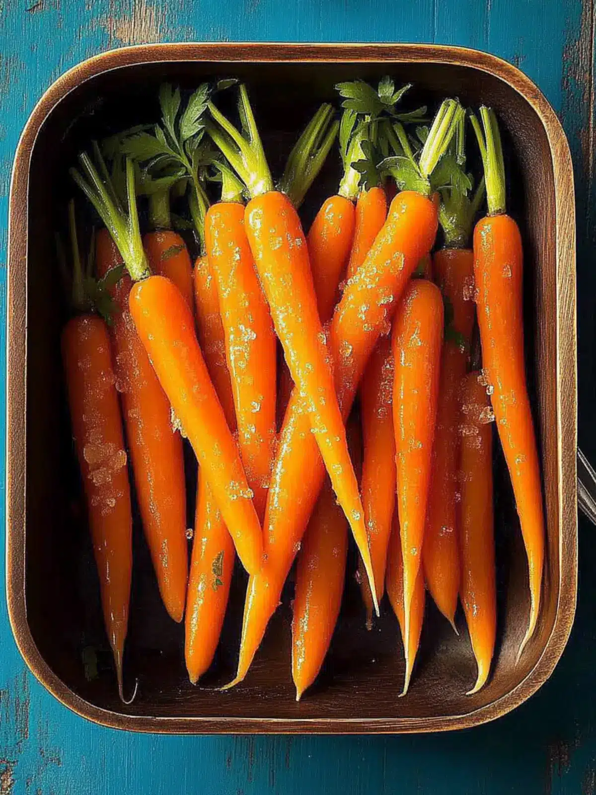 Brown Sugar-Glazed Baby Carrots