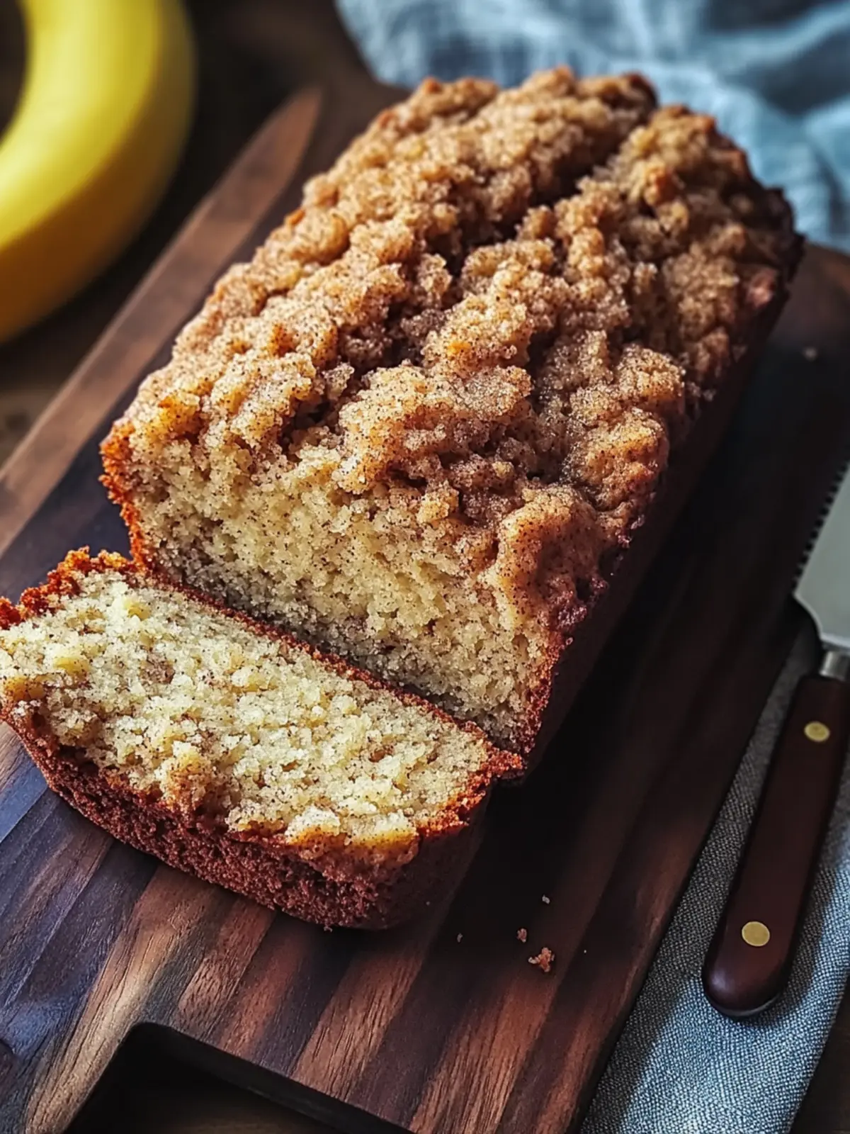 Cinnamon Crumb Banana Bread: Your New Favorite Comfort Treat 4 Cinnamon Crumb Banana Bread